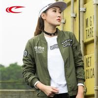 赛琪外套女秋季2018新款舒适开衫棒球服潮流防风休闲夹克女子上衣217568