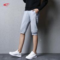 赛琪2019夏季百搭针织透气运动短裤收口宽松五分裤跑步健身5分裤子男休闲裤108309