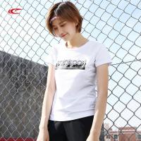 赛琪2019夏季百搭女短袖T恤夏季跑步透气吸汗夏装运动女装休闲上衣女118488