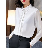 宽松通勤女款衬衣百搭休闲女上衣女