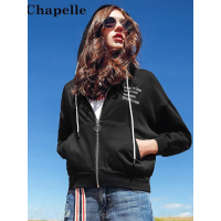 拉夏贝尔La Chapelle秋短针织外套长袖蝙蝠袖开衫