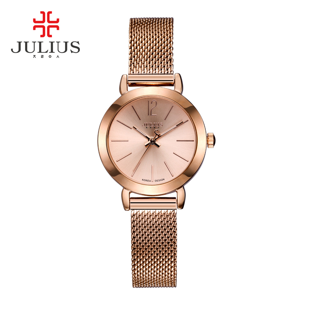 julius聚利时旗舰店闪耀水钻时尚纤细手链手表石英学生女士ja-878 a款