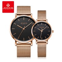 聚利时七夕情侣表学生简约时尚潮流不锈钢石英防水DW手表JA-1164