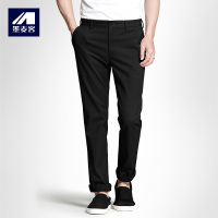 M-MAICCO 墨麦客男士休闲装修身长裤青年微弹9853
