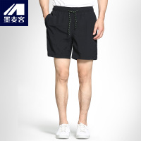 墨麦客男装夏季新款男士直筒沙滩休闲短裤9861