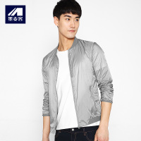 墨麦客男装春夏季男士户外运动薄款夹克8092