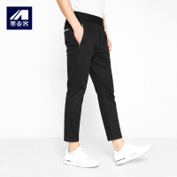 墨麦客男装2017夏季男士贴肤舒适休闲直筒九分裤9868