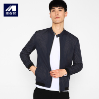 墨麦客男装2017秋季新品男士立领夹克8055