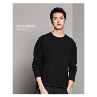 墨麦客男装2018春季新款男士圆领长袖T恤休闲运动长袖卫衣男