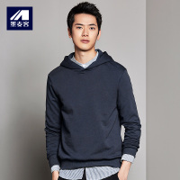 M-MAICCO 墨麦客2018秋季连帽套头卫衣男青年纯棉外套秋装上衣潮流2572