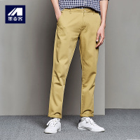 M-MAICCO 墨麦客男装2018秋季休闲裤男宽松直筒长裤男裤男士裤子潮9070