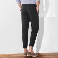 千纸鹤8003男装裤子男 2018春季新款韩版潮流松紧收口裤脚小脚裤8003