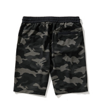千纸鹤裤子男2019新款青年潮流宽松休闲迷彩运动短裤男潮90160