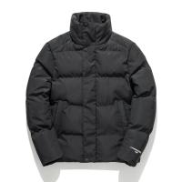 千纸鹤旗下2019秋冬男装百搭男式棉服纯色立领外套男士棉衣棉袄男65175