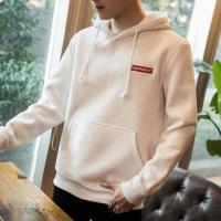 千纸鹤旗下新款男情侣卫衣男装长袖字母休闲连帽男士卫衣男长袖T恤15335