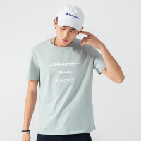 No1dara2019男士短袖t恤字母印花圆领纯棉上衣韩版百搭学生体恤潮