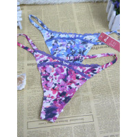 娅茜内衣女士性感印花T裤丁字裤20020D-1