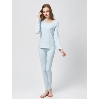 娅茜保暖多彩柔肤女套装718906WT18