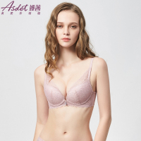 娅茜女士19无痕聚拢侧收无钢圈薄杯薄模杯文胸819301M