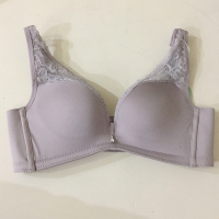 娅茜19内衣无钢圈文胸女聚拢调整深V胸罩819346