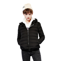 初语修身轻薄羽绒服外套女带帽可拆个性百搭基础款