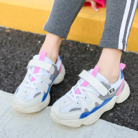 女童老爹鞋男孩白色双网4儿童5透气6网面7运动8韩版9夏季10潮11岁