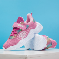 女鞋女学生透气防滑女童鞋运动春季秋季女孩休闲鞋小学生网面女童跑步鞋