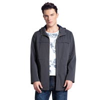 木林森男士外套连帽休闲风衣