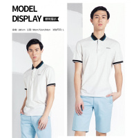 木林森户外男装 夏季新款男士纯色舒适男短T 翻领百搭POLO衫
