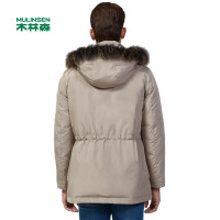 木林森男装秋冬休闲户外时尚百搭防风保暖连帽男士棉衣服外套