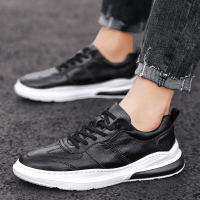 木林森男鞋 秋季新款小白鞋男士潮流百搭韩版皮鞋青少年小白鞋男运动休闲鞋