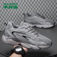 木林森男鞋冬季男士加绒棉鞋青年学生轻便保暖运动鞋户外老爹潮鞋