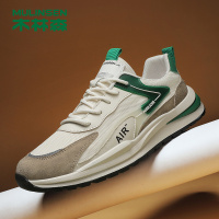 木林森男鞋夏季透气2022新款网面运动鞋潮流跑步老爹鞋休闲阿甘鞋