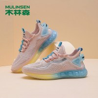 木林森官方女鞋秋季新款运动休闲鞋女时尚潮流大学生户外百搭鞋子女软底跑步鞋