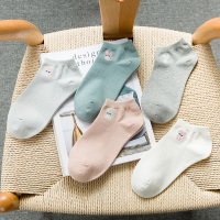 帕兰朵（PLANDOO）淘气猫女士船袜隐形袜混色装AK2029