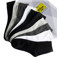 帕兰朵(PLANDOO)男士袜子春夏季舒适吸汗透气船袜 AK2032