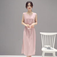 丝柏舍 2018夏装新款女无袖气质显瘦连衣裙S72R0357