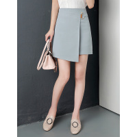 丝柏舍2019春女装纯色高腰修身短款半身裙S91R0120B