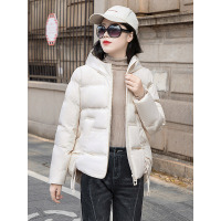 丝柏舍2019冬装韩版气质时尚连帽长袖保暖常规棉衣S94B6432H