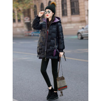 丝柏舍2019冬季女装时尚简约韩版宽松长袖保暖棉衣S94B6364H