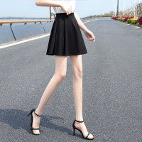 丝柏舍2020夏装时尚淑女时尚纯色简约松紧腰短款半身裙S02T3183B