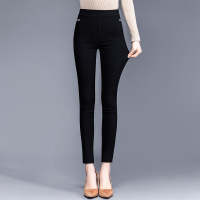 丝柏舍冬装女2020高腰纯色修身美腿简约打底裤S83T4145U