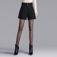 丝柏舍裤子女2020纯色高腰修身显瘦打底短裤S84R1254K