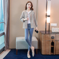 丝柏舍2020短款小香风简约大气女装气质初春外套女显瘦S93R4997A