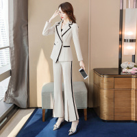 丝柏舍2020秋季女装时尚外套搭休闲裤气质女神范两件套装S03B4601N