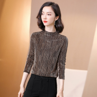 丝柏舍2020冬装纯色简约修身女神范优雅气质时尚优雅女打底衫S03Q4696E