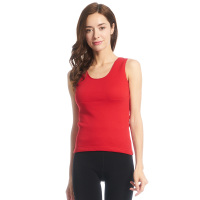 三枪保暖背心 秋冬新品情侣舒棉复合绒打底内衣保男女士背心30512A3/30557A3