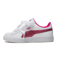 PUMA彪马 2019新 Basket Heart儿童蝴蝶节休闲鞋 女童时尚亮片运动鞋 368975