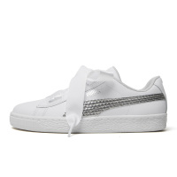 Puma彪马 2019新款 女大童蝴蝶结时尚低帮运动休闲鞋板鞋亮片运动鞋 368974