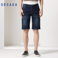 GRSAGA夏季休闲蓝色系牛仔裤11622429703